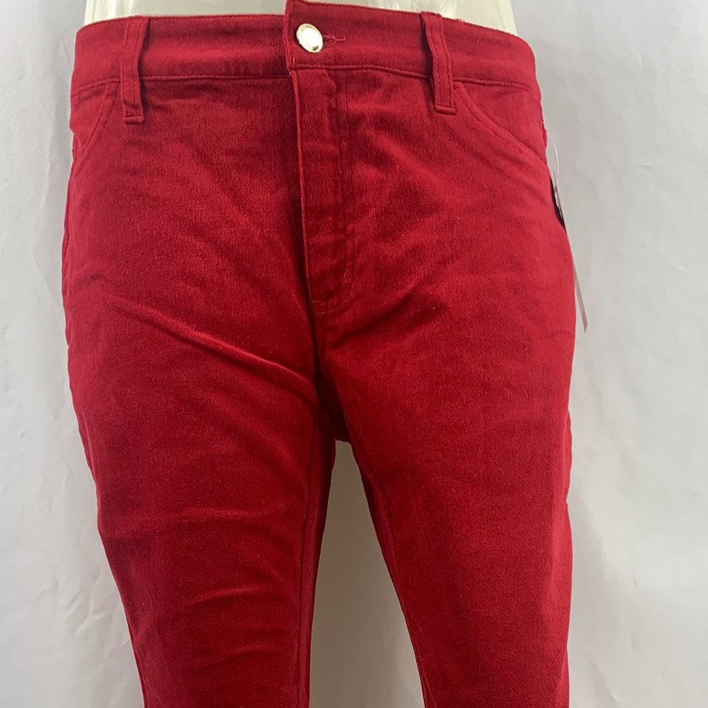 Ellen Tracy Women's Skinny Velvet Denim Jeans